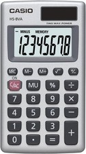 Casio HS-8VA Solar Powered Standard Function Calculator Calculator price