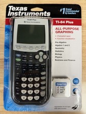 Texas Instruments TI-84 Plus Graphing Calculator. New In Package. Free Shipping Calculator price