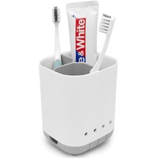 Toothbrush Holder for Bathroom,Plastic Detachable for Easy Cleaning Multi-Functi Toothbrush Holder price