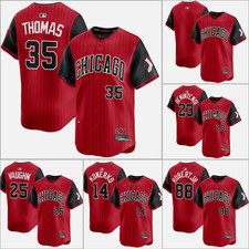 HOT ITEM! Men's White Sox Red 2026 City Connect Jersey ALL SIZE S-5XL Men's Jersey price