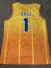 NEW Lamelo Ball Jersey Charlotte #1 Stitched Men’s Sz XL Orange Script Font Slim Men's Jersey price