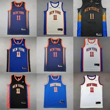 Free Tax New 2026 Men's Jalen #11 Brunson Embroidered Jersey 8 Colors Men's Jersey price