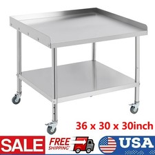 36" x 30" Stainless Steel Kitchen Work Table Commercial Kitchen Restaurant Table Cafe & Canteen Table Set price