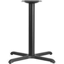 Durable Black Powder-Coated 30" Square Restaurant Table Base with X-Frame Design Cafe & Canteen Table Set price