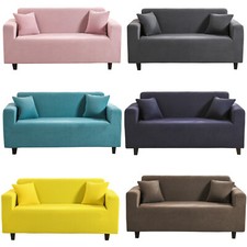 Elastic Jacquard Fabric Sofa Cover Stretch Loveseat Sofa Couch ArmchairSlipcover Sofa & Couch Cover price