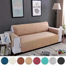 Quilted Sofa Cover Water Resistant Nonslip Couch Slipcover Furniture Protector Sofa & Couch Cover price