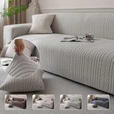 2/3/4 Seater Stretch Sofa Slipcover Full-Coverage Jacquard Couch Cover Non-Slip Sofa & Couch Cover price