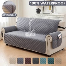 3 Seater Waterproof Reversible Sofa Cover Couch Protector for Pet Friendly Sofa & Couch Cover price