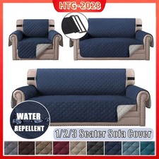 1/2/3 Seater Waterproof Sofa Couch Cover Pad Quilted Protector Slipcover Pet Mat Sofa & Couch Cover price