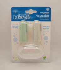 Dr. Brown’s Silicone Finger Toothbrush & Storage Case – 2-Pack Baby Toothbrush Case price
