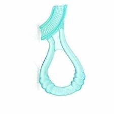 Nuby Toothbrush Massager w/ Protective Case for Babies 3+Months Teal Baby Toothbrush Case price