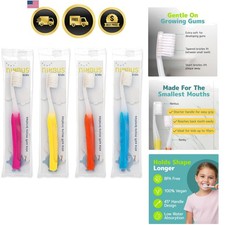 NIMBY Kid's Extra Soft Toothbrushes for Sensitive Teeth and Receding Gums, Pe... Baby Toothbrush Case price