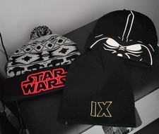 Star Wars Beanie Hat (lot of 3) Cap Kids Men Women Child ONE SIZE Lucasfilm OSFM Kids' Beanie price