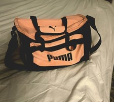 PUMA Kids Evercat Transformation Duffel Bag Apricot Blush 14" Youth Gym Travel Unisex Sports Bag price