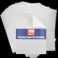 Tracing Paper for Drawing Trace Paper -PSLER 200 Sheets White Translucent Traci Drawing Paper price