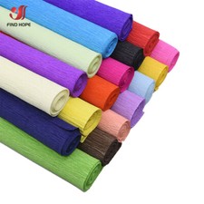 9.8"x8ft Crepe Paper Roll Handmade Flowers Wedding Birthday Party Decoration DIY Crepe Paper price