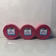 Lot of 3 Pink Crepe Paper Streamers 150 Ft x 1.75 In Flame Resistant New Crepe Paper price