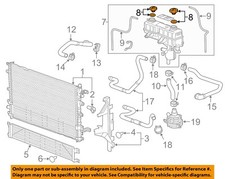 GM OEM 11-18 CT6 Cooling Radiator Components-Reservoir Cap 13502352 Reservoir price