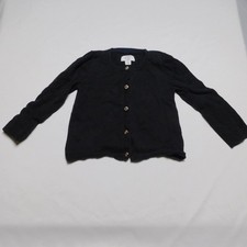 Crown & Ivy Kids Black Button Front Cardigan Sweater Girls Size 3T Girls' Cardigan price