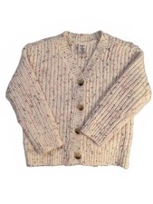 OshKosh B'gosh Toddler Girls 3T Speckled Knit Cardigan Sweater with Buttons Girls' Cardigan price