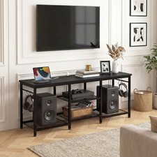 55 Inch TV Stand With Power Socket And Open Shelf Media Console For Living Room Console Furniture price