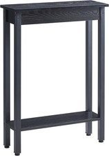 Small Console Table with Shelf Little Narrow Entryway Table Skinny Thin High Console Furniture price