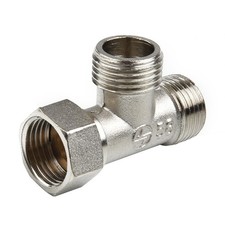 Toilet Diverter Valve Copper T Adapter G1/2 T-Valve Bidet Sprayer Shower Toilet Adapter price
