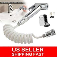 Toilet Shattaf Adapter Hose Bidet Spray Stainless Steel Handheld Shower Head new Toilet Adapter price
