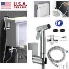 US Toilet Shattaf Adapter Hose Bidet Spray Stainless Steel Handheld Shower Head Toilet Adapter price