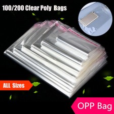 Clear Self Adhesive OPP Bags Cellophane Tape Peel Poly Seal Plastic Packing Bags Cellophane Tape price