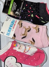 Girls Kids Low Cut No Show Socks Bundle 8 Pairs Various Prints Size 7C - 2Y New Girls' Socks price