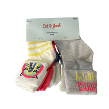 Cat & Jack Toddler Bobby Socks Colorful, 6 Pairs, Size 2T-3T NEW Girls' Socks price