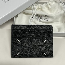 Maison Margiela Leather Cardholder 4 Stitches Wallet Calendar Logo Black Unisex Unisex Wallet price