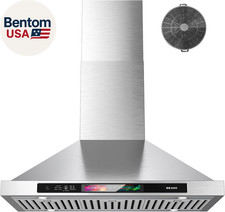 36-Inch Wall Mount Range Hood 900 CFM with Voice/Gesture/Touch Control, Kitchen Range Hoods price