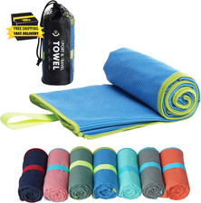 Microfiber Camping Towel - Quick Dry, Super Absorbent, Lightweight Travel Towel Beach Towel price