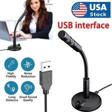 Desktop Mini Condenser Microphone USB Computer Mic Recording For Laptop PC Computer Microphone price