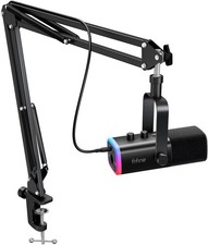 XLR/USB Gaming Microphone Set Dynamic PC Mic for Streaming Podcasting Compute... Computer Microphone price