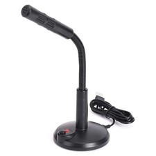 Desktop Mini Condenser Microphone USB Computer Mic Recording For Laptop PC USA Computer Microphone price