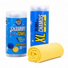 Yellow Shammy Chamois Car Drying Towel 34x25 XL PVA Super Absorbent Magic Towel Towel Machine price