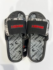 AND1 Slide Sandals Little Boys Size 3/4 Comfort Athletic Slippers Casual Boys' Slippers & Sandals price