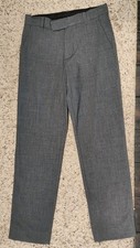 Calvin Klein Grey Straight Leg Dress Pants Boys Size 12 Regular Stretch Slacks Boys' Pants price