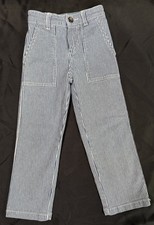 Mini Boden Ticking Relaxed Pocket Trousers Boys' Pants price
