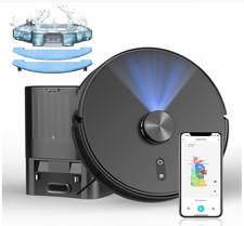 Robot Vacuum and Mop Combo with Self-Emptying Station (60-Day), LiDAR Navigation Robot Vacuums price