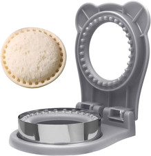 1 Pack Uncrustable Sandwich Maker, Circle Shape Sandwiches Pocket 3.7 Grey Sandwich Makers price