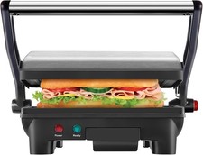 Versatile 2-Slice Electric Sandwich Maker: Non-Stick with 180° Grill Capability Sandwich Makers price