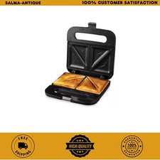 Electric Sandwich Maker, Non-Stick Plates, Indicator Lights, New-Black GPS401B Sandwich Makers price