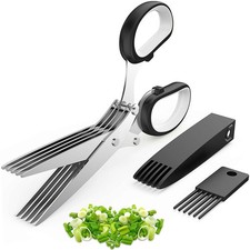 Stainless Steel Shredding Scissors Sharp Herb Kitchen Tool Random color shipping Scissors price