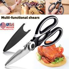 Heavy Duty Kitchen Shears Scissors Stainless Steel Multipurpose Ultra Sharp New Scissors price