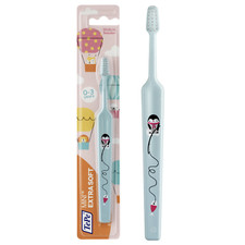 TePe Mini™ Toddler Toothbrush – Manual Child Toothbrushes Age 0-3,1Pk Baby Toothbrush price