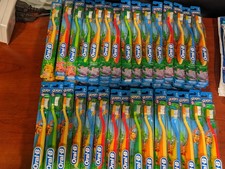 Lot of 20 New Old Stock Oral B Stage 2 Toothbrushes  2- 4 years old child Baby Toothbrush price